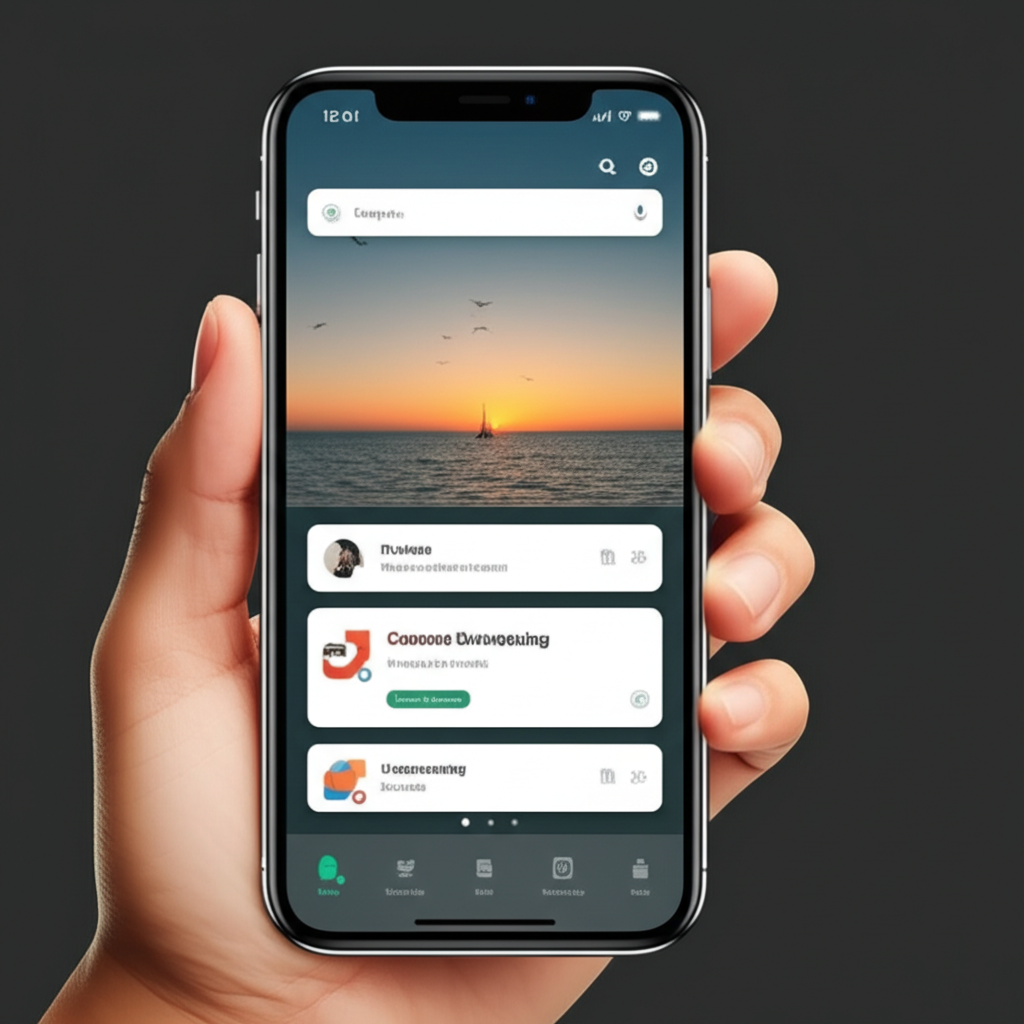 Whizzapp App Interface